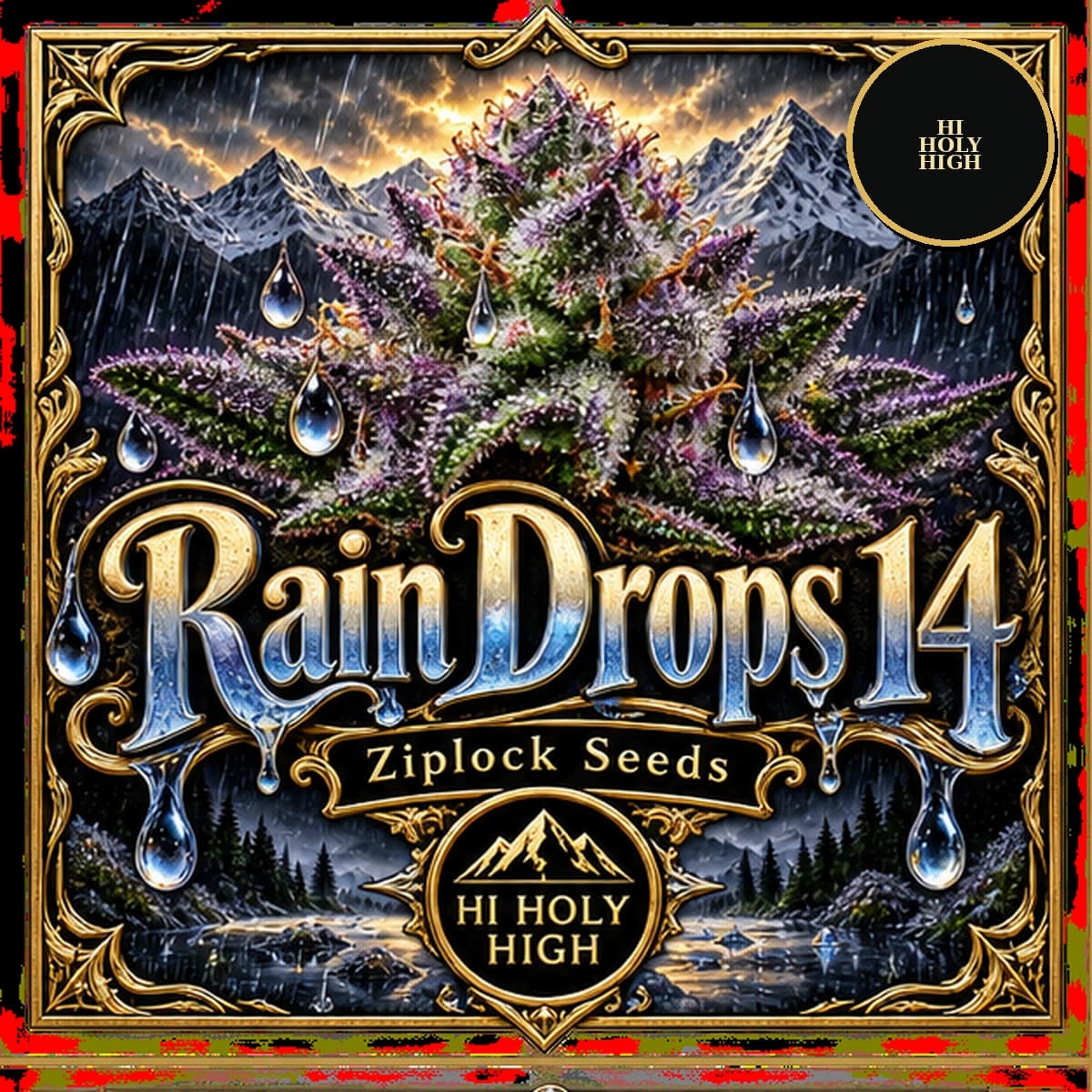 Rain Drops 14 · Ziplock Seeds