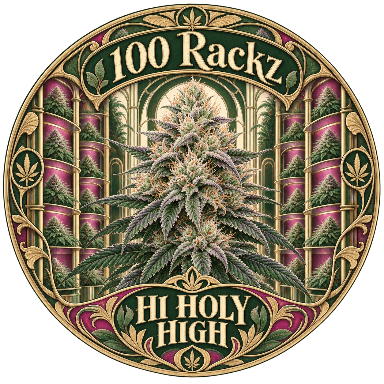 Arte provisional B-R1 · 100 Rackz