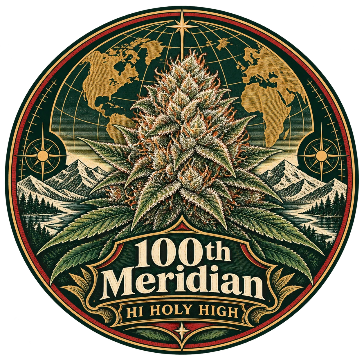 Arte provisional B-R2 · 100th Meridian