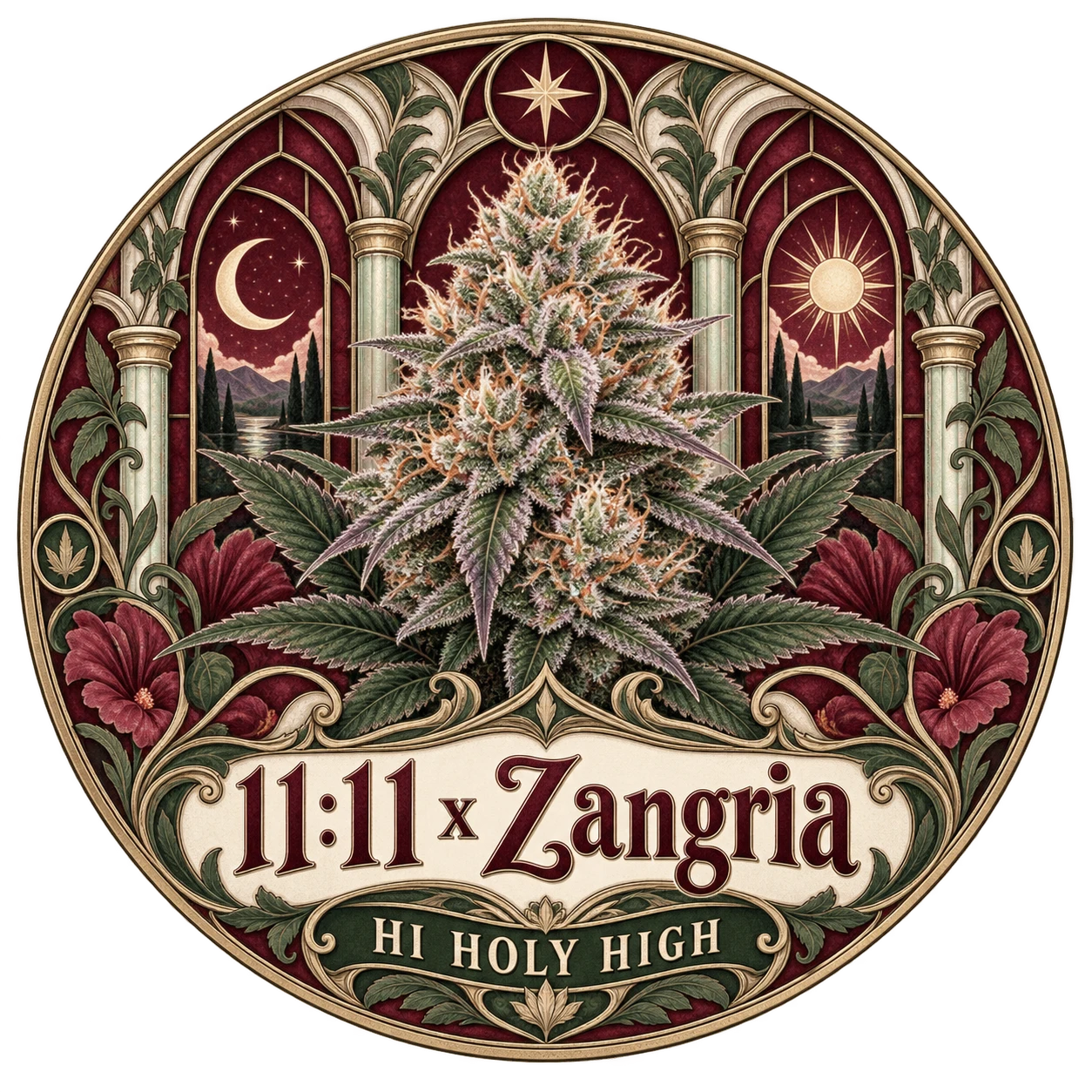 Arte provisional B-R1 · 11:11 x Zangria