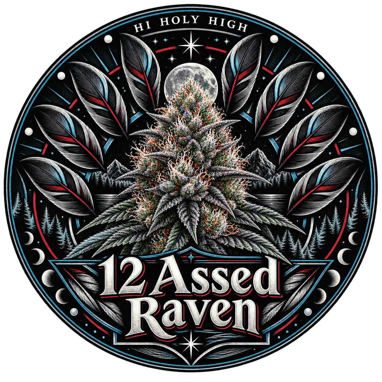 Arte provisional B-R2 · 12 Assed Raven