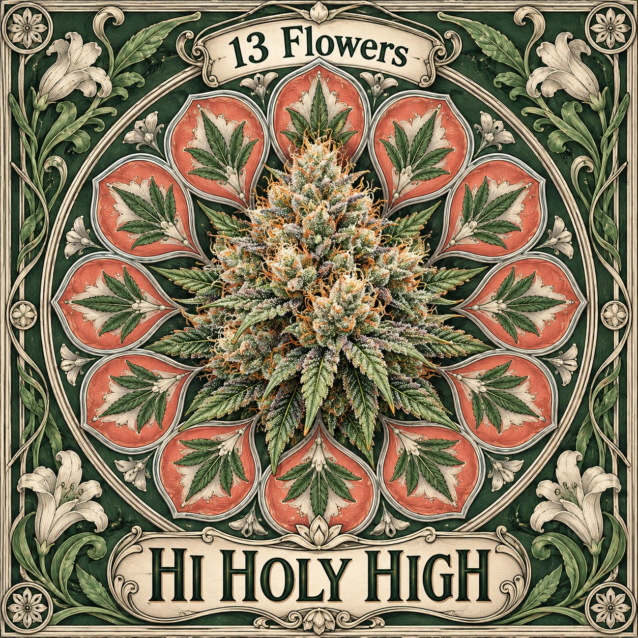 Arte provisional B-S1 · 13 Flowers