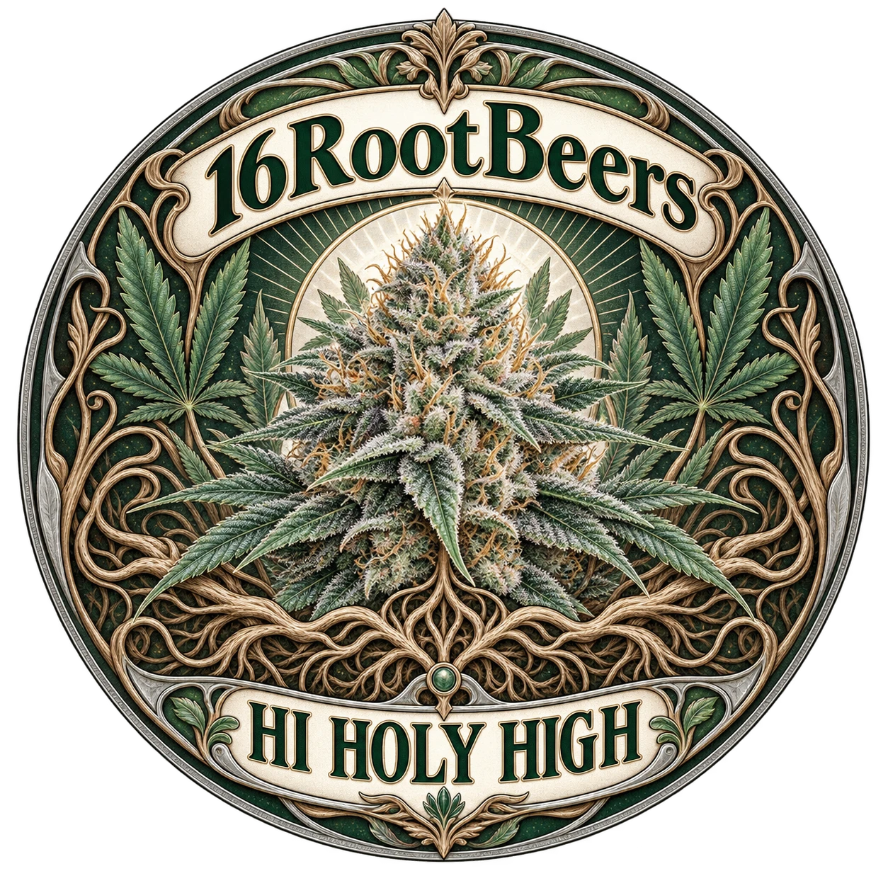 Arte provisional B-R1 · 16RootBeers