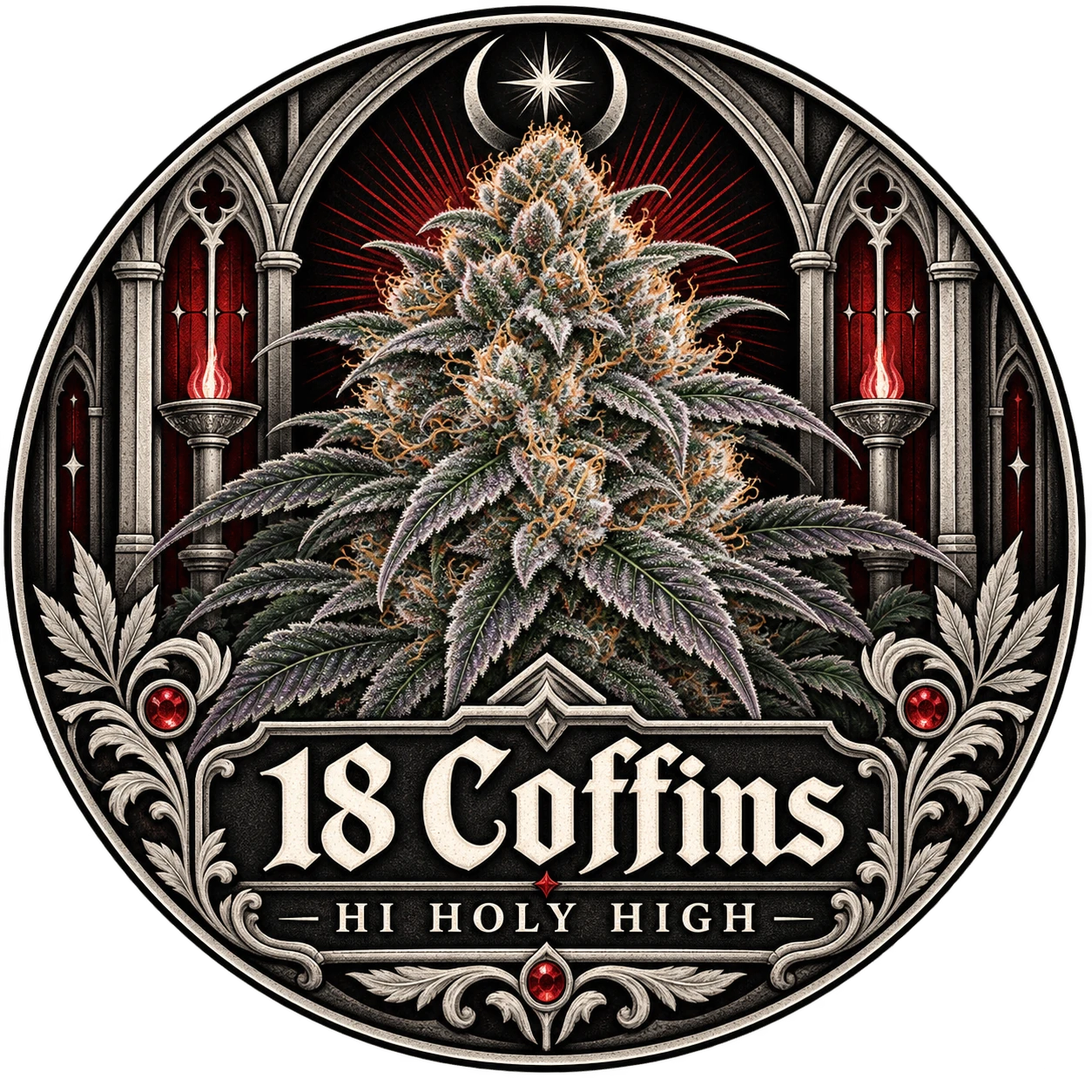 Provisional artwork B-R2 · 18 Coffins