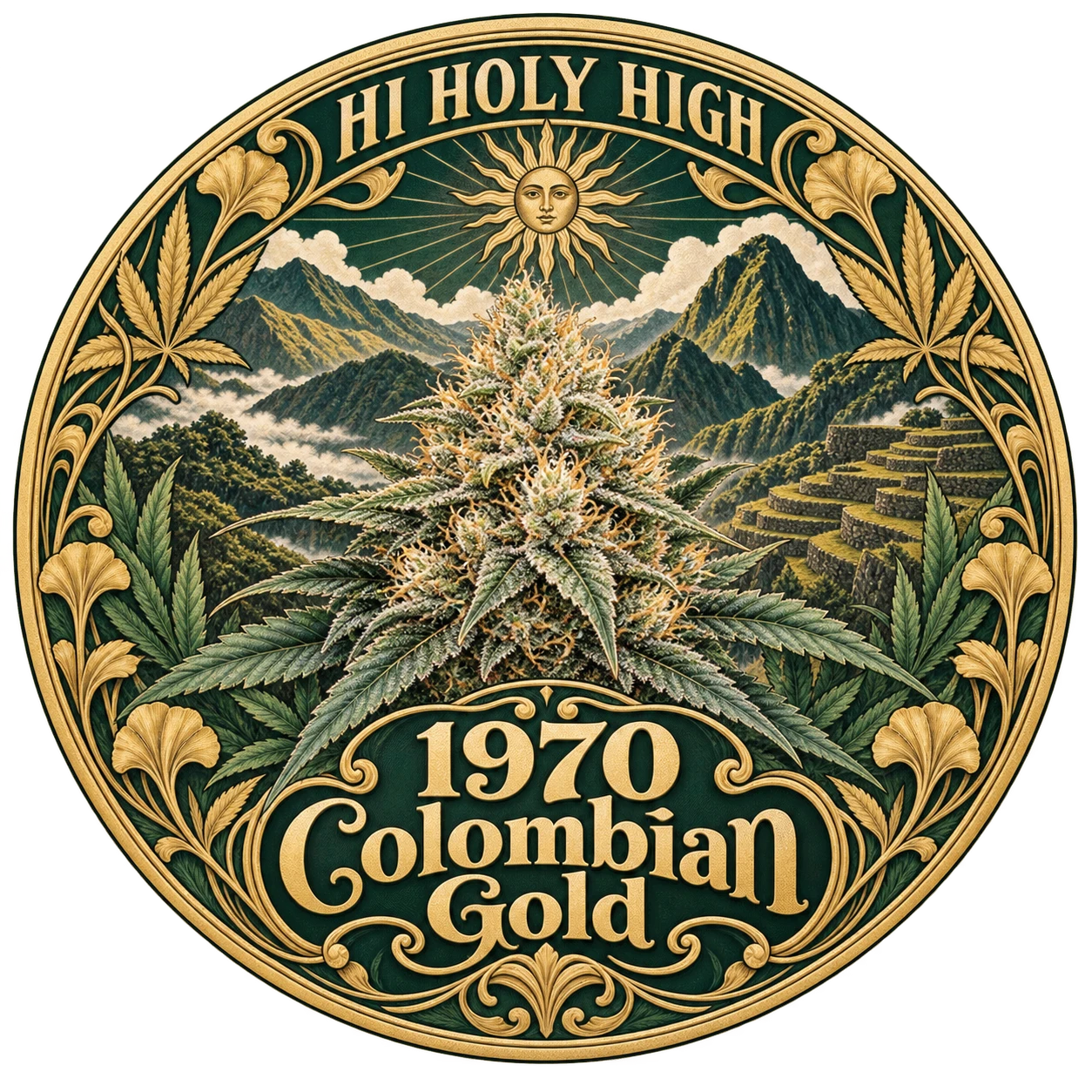Vorläufiger Entwurf B-R1 · 1970 Colombian Gold
