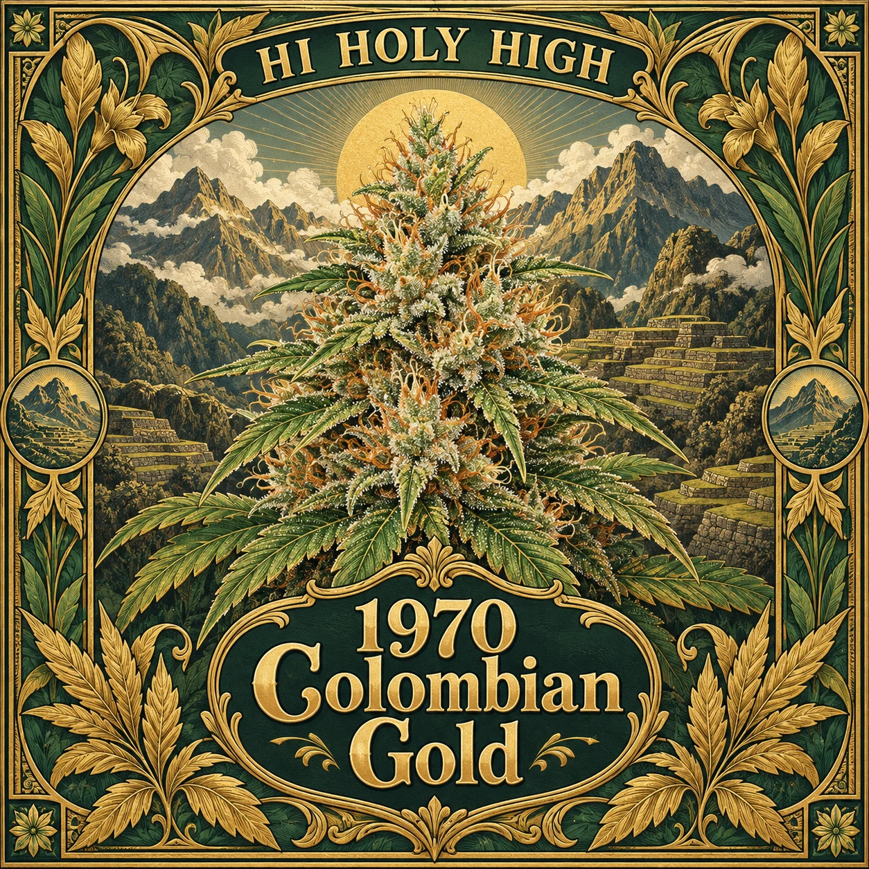 Vorläufiger Entwurf B-S1 · 1970 Colombian Gold
