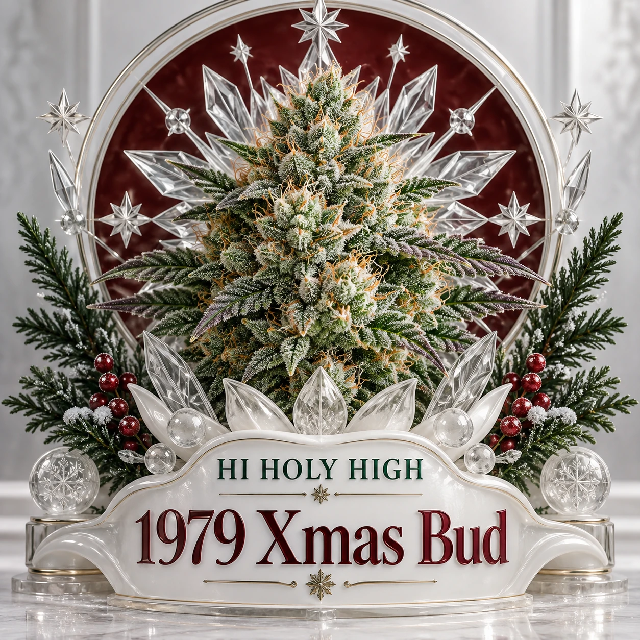 Arte provisional C-S1 · 1979 Xmas Bud