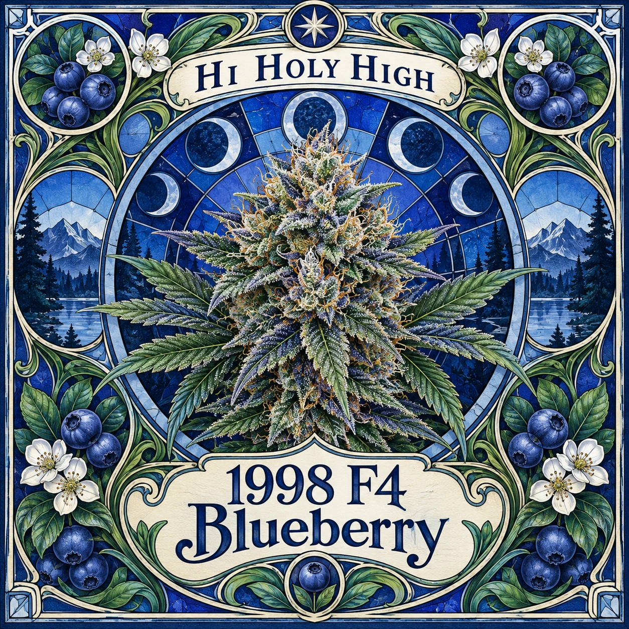 Arte provisional B-S1 · 1998 F4 Blueberry