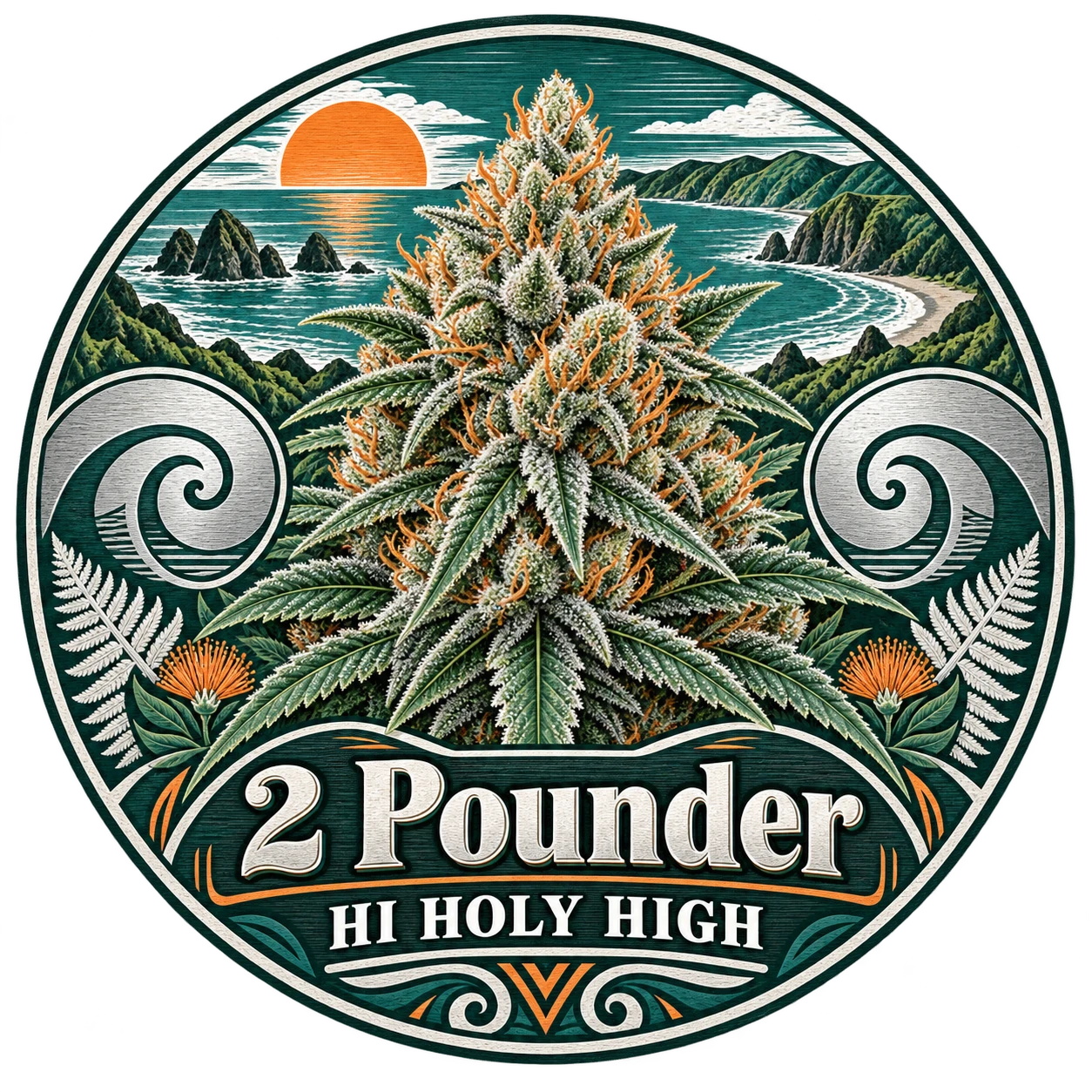 Arte provisional B-R2 · 2 Pounder