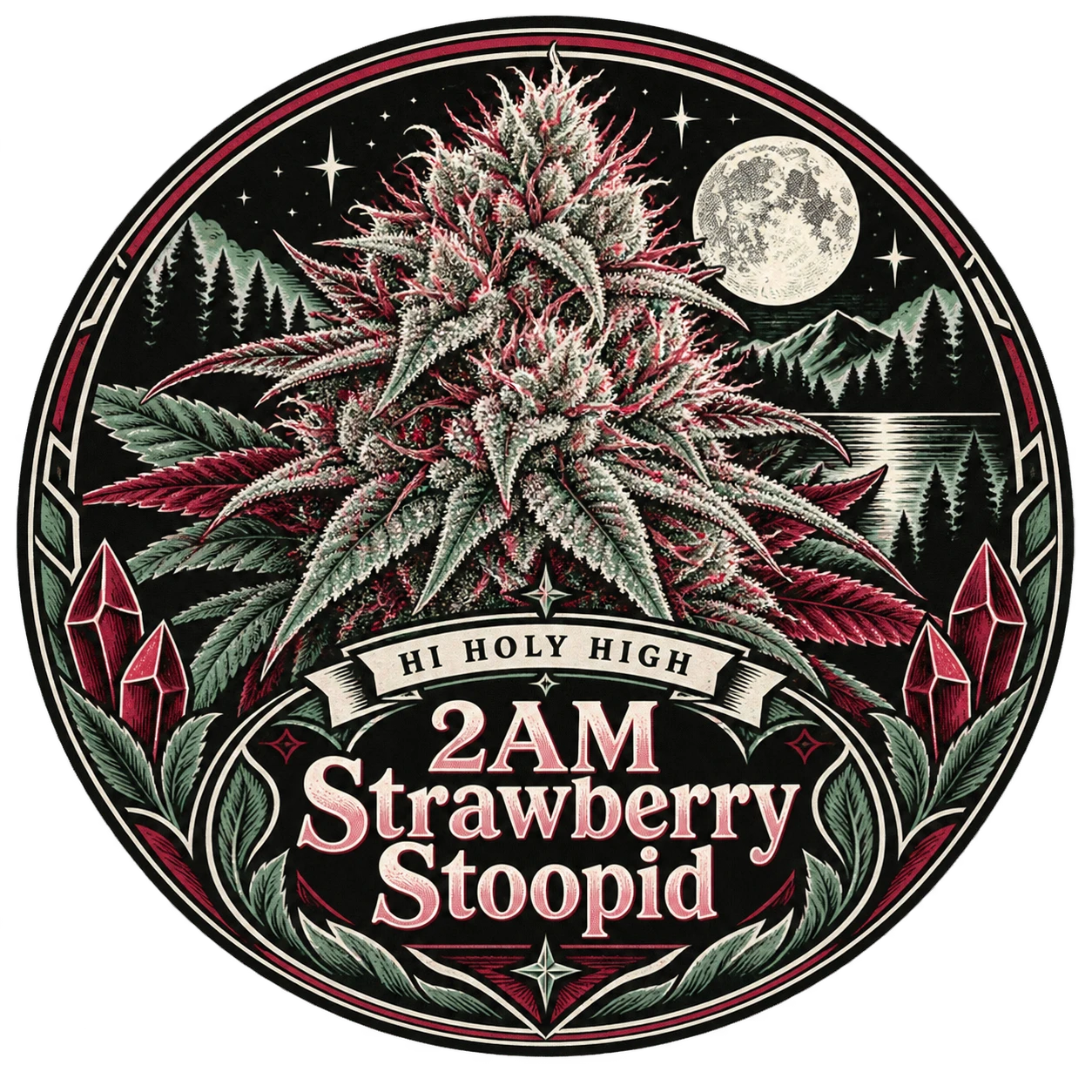 Arte provisional B-R2 · 2AM Strawberry Stoopid