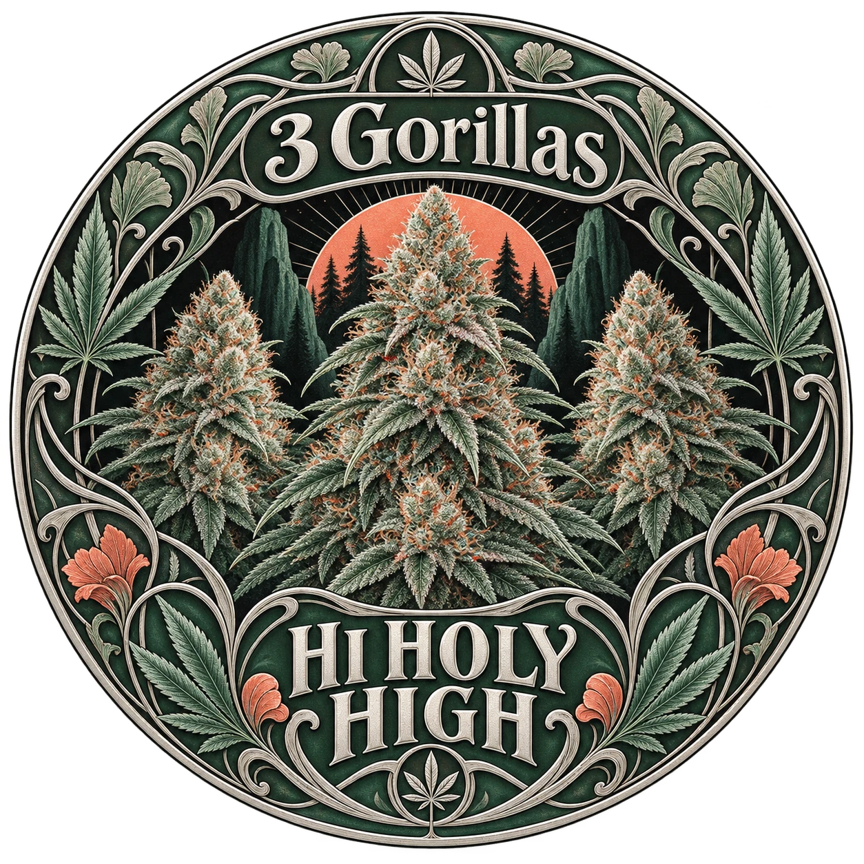 Arte provisional B-R1 · 3 Gorillas