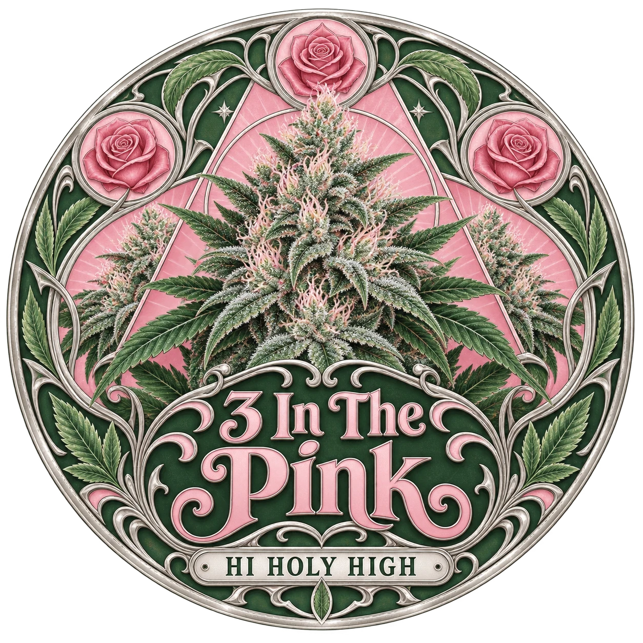 Arte provisional B-R1 · 3 In The Pink