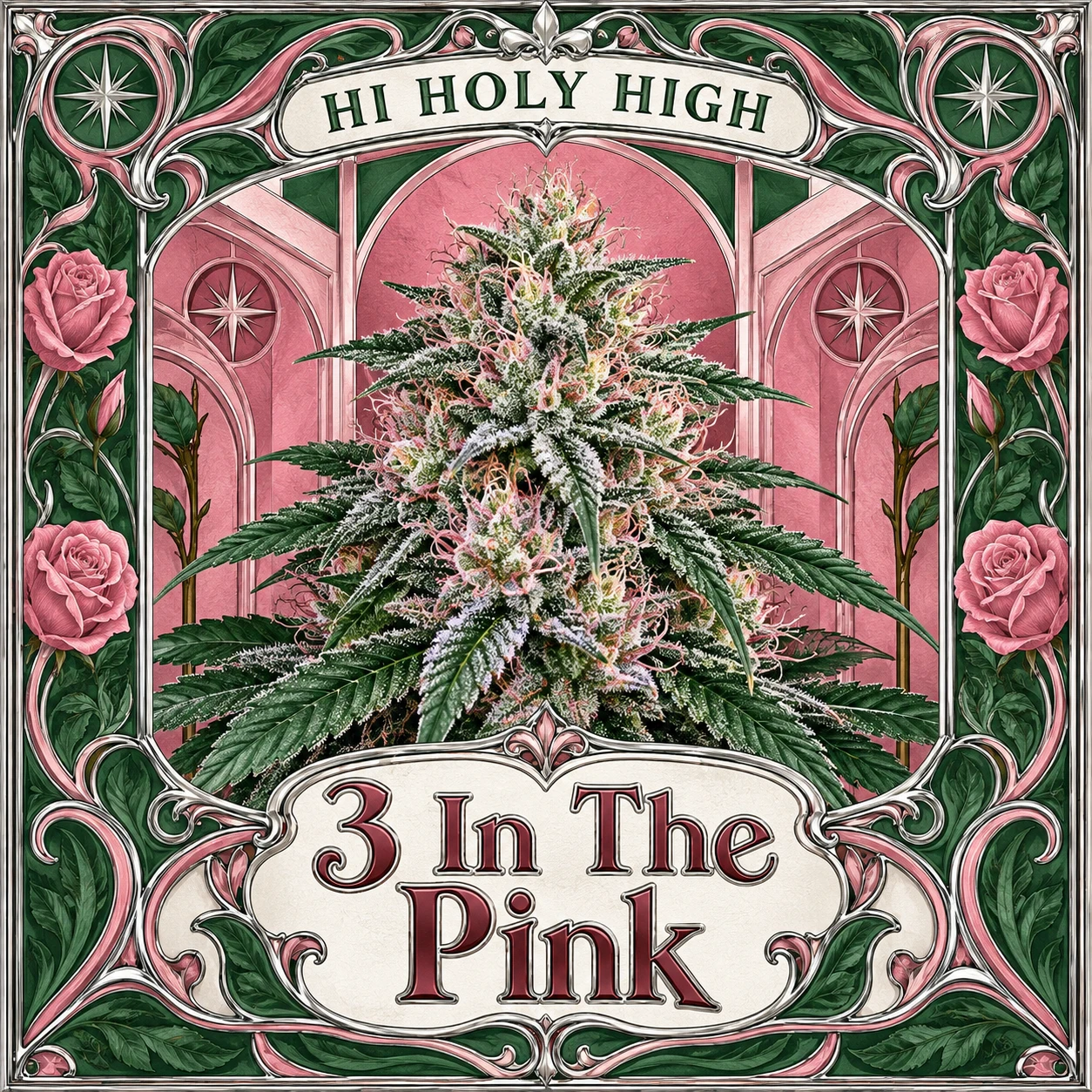 Arte provisional B-S1 · 3 In The Pink