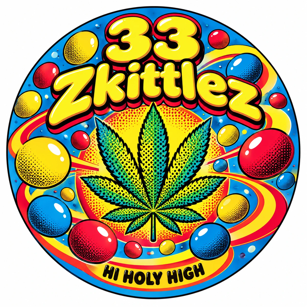 Provisional artwork A-R1 · 33 Zkittlez