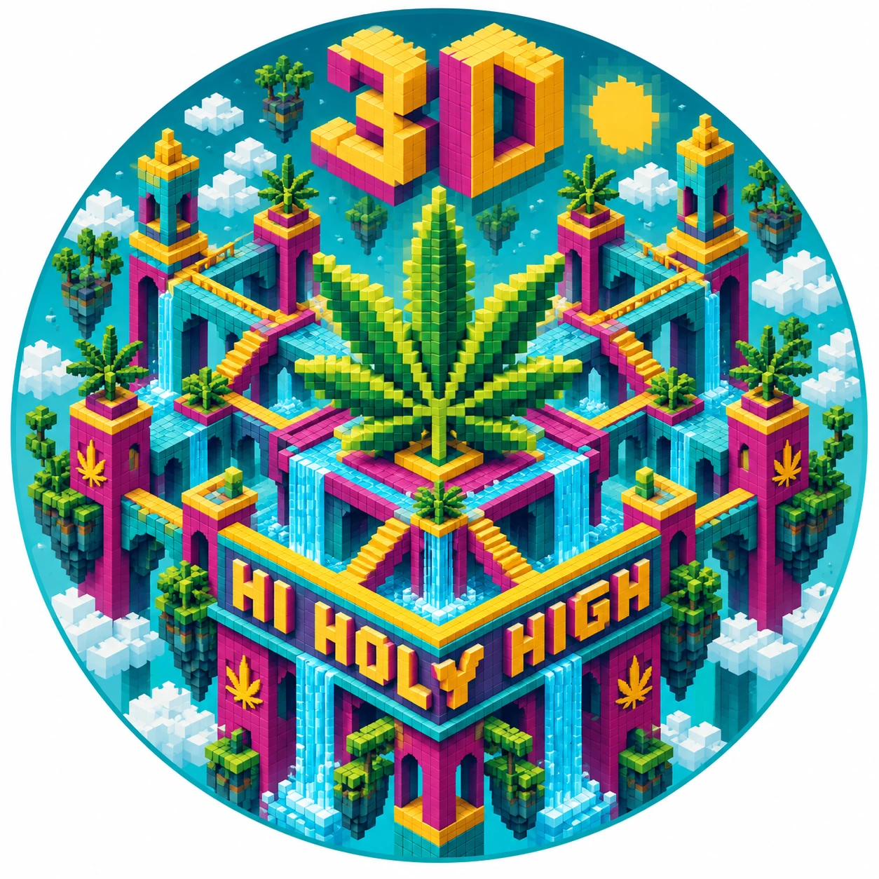 Arte provisional A-R1 · 3D
