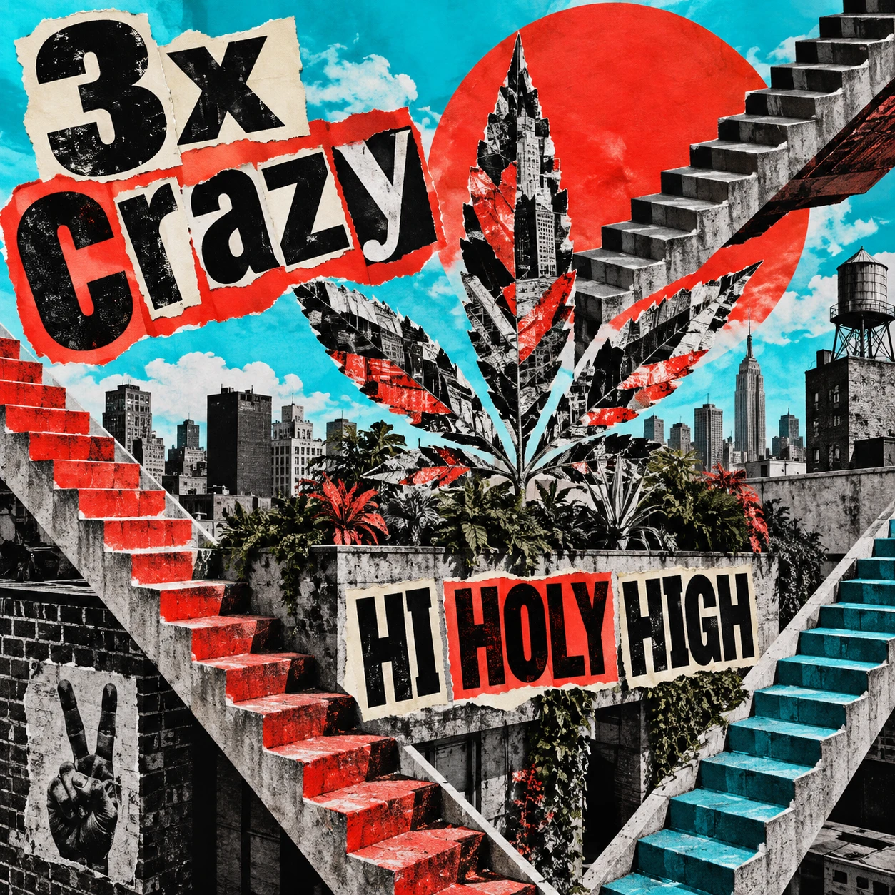 Arte provisional A-S1 · 3x Crazy