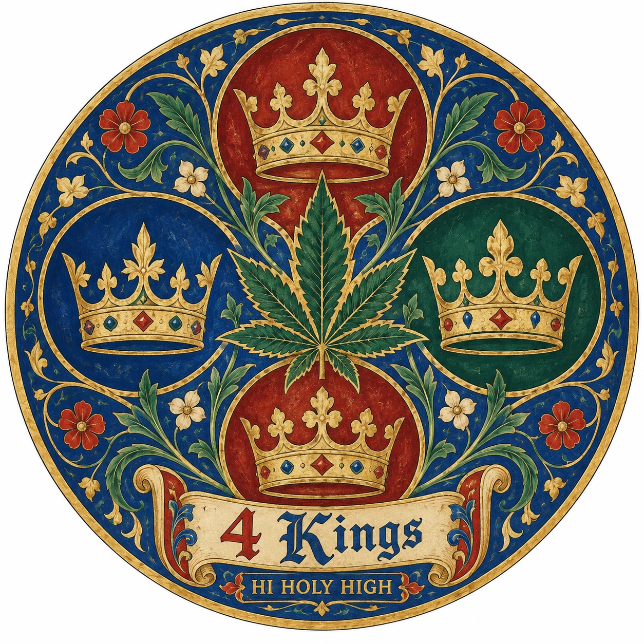 Arte provisional A-R1 · 4 Kings
