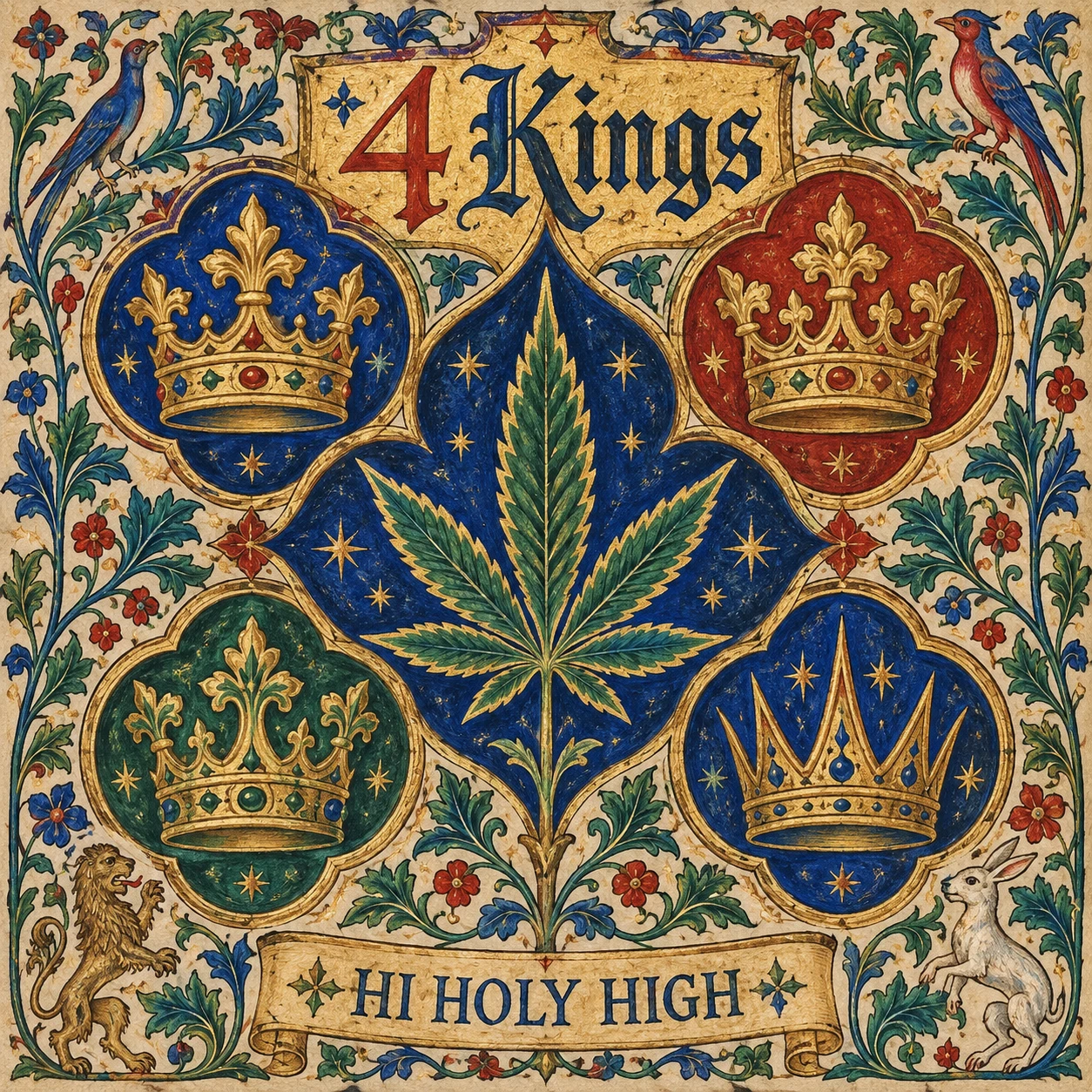 Arte provisional A-S1 · 4 Kings