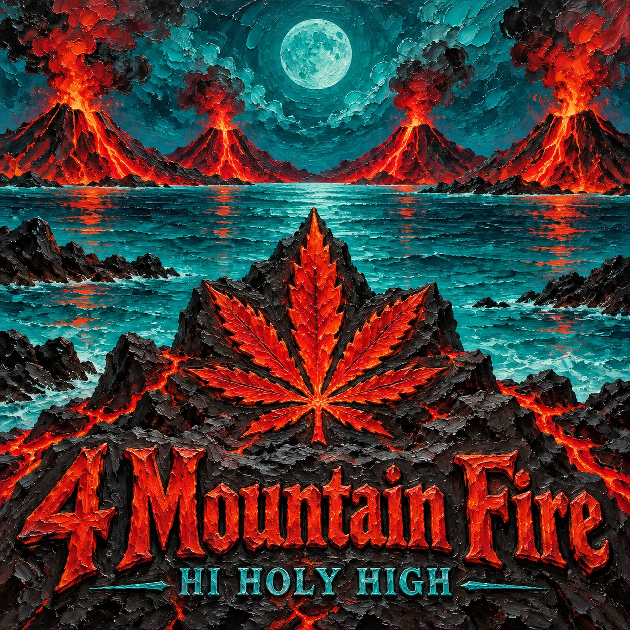 Arte provisional A-S1 · 4 Mountain Fire