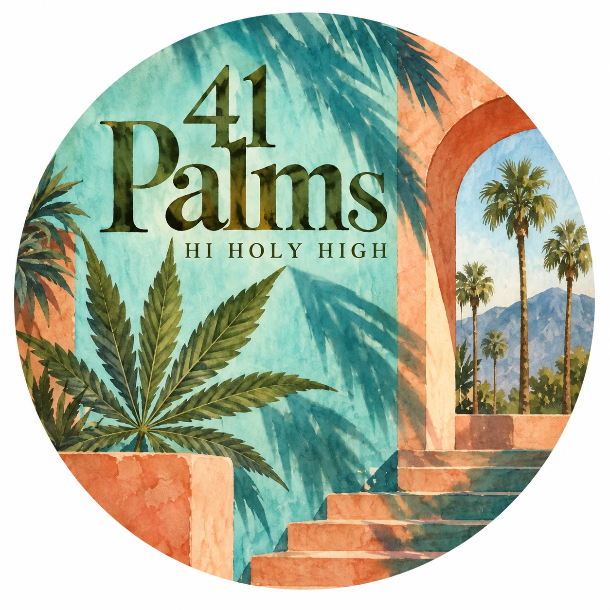 Arte provisional A-R1 · 41 Palms