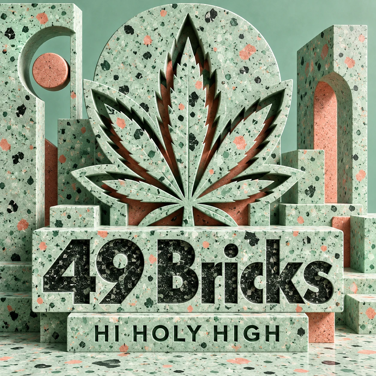 Arte provisional A-S1 · 49 Bricks
