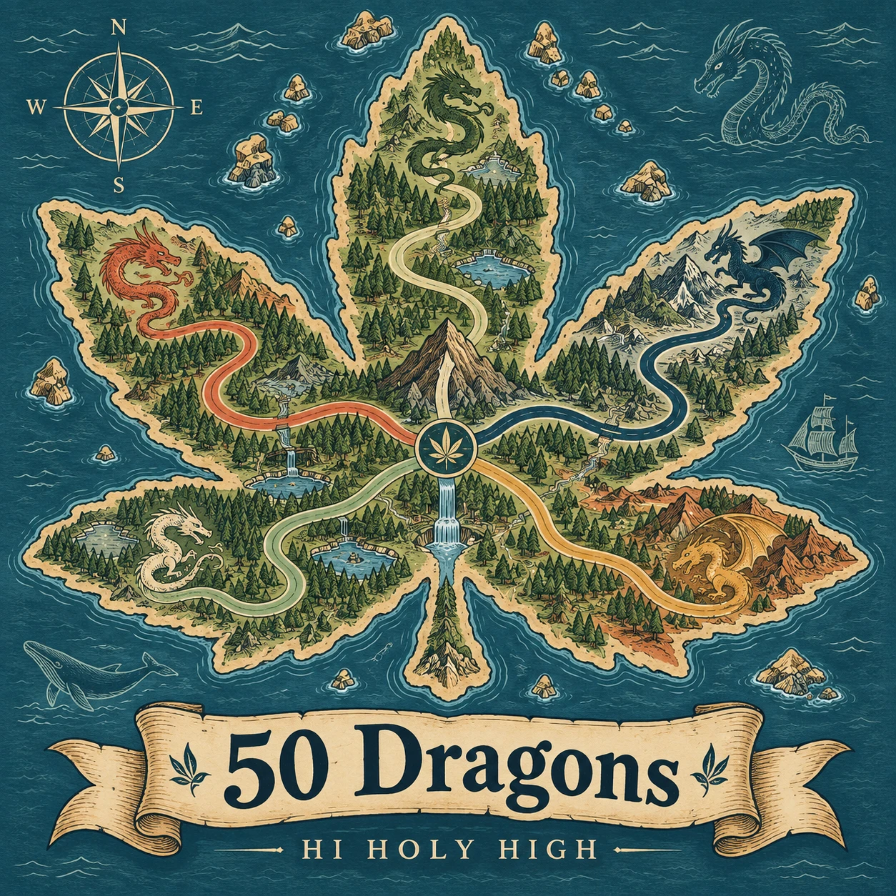 Arte provisional A-S1 · 50 Dragons