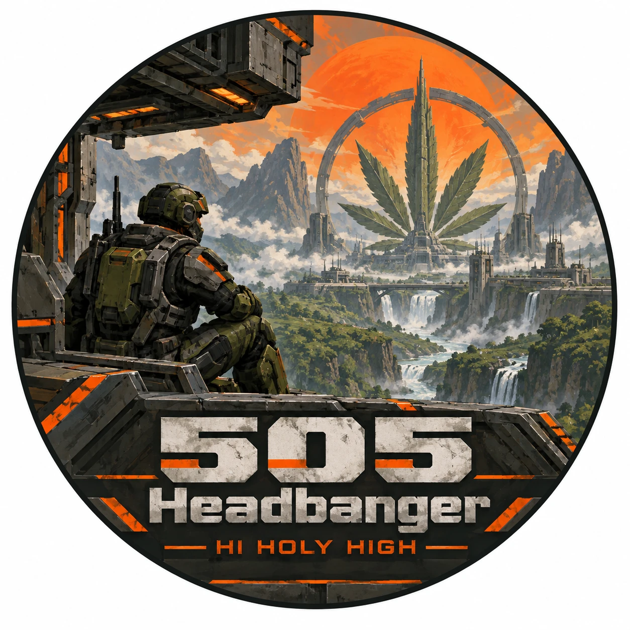 Arte provisional A-R1 · 505 Headbanger