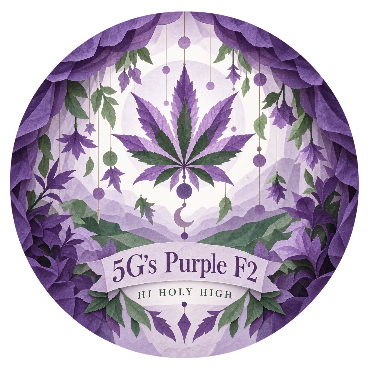 Arte provisional A-R1 · 5G's Purple F2