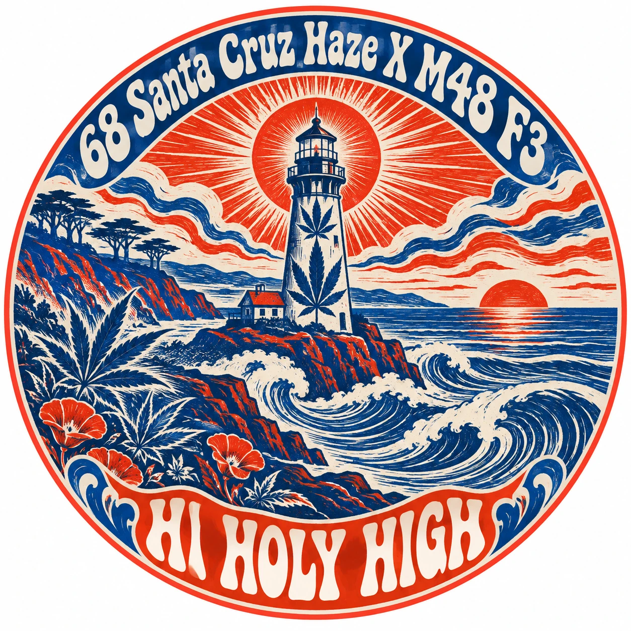 Arte provisional A-R1 · 68 Santa Cruz Haze X M48 F3