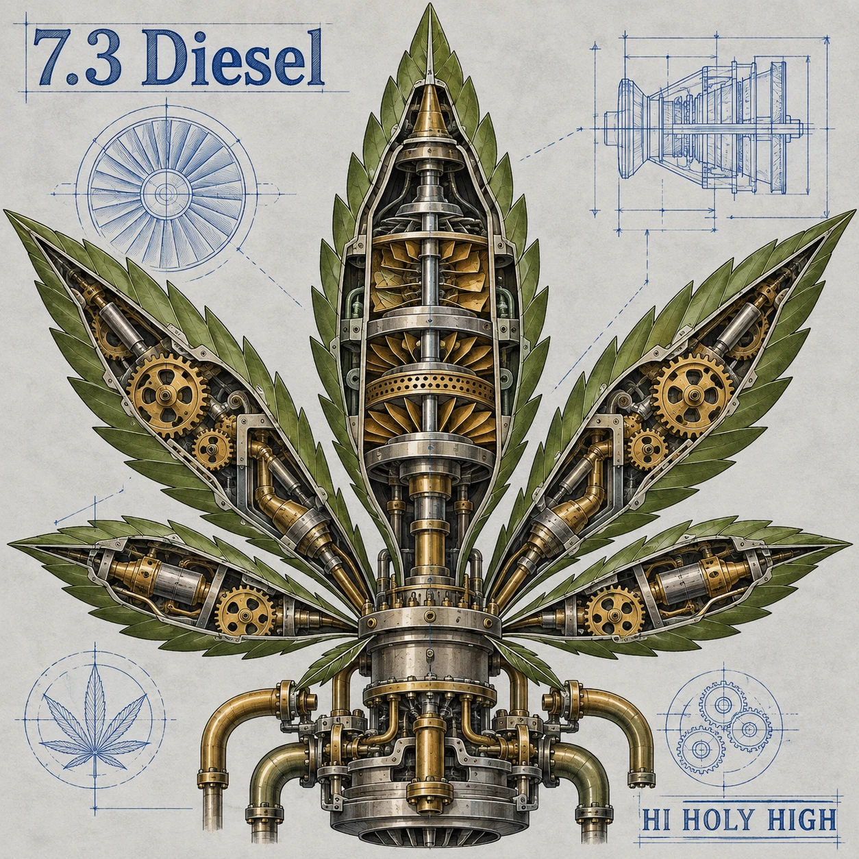 Arte provisional A-S1 · 7.3 Diesel
