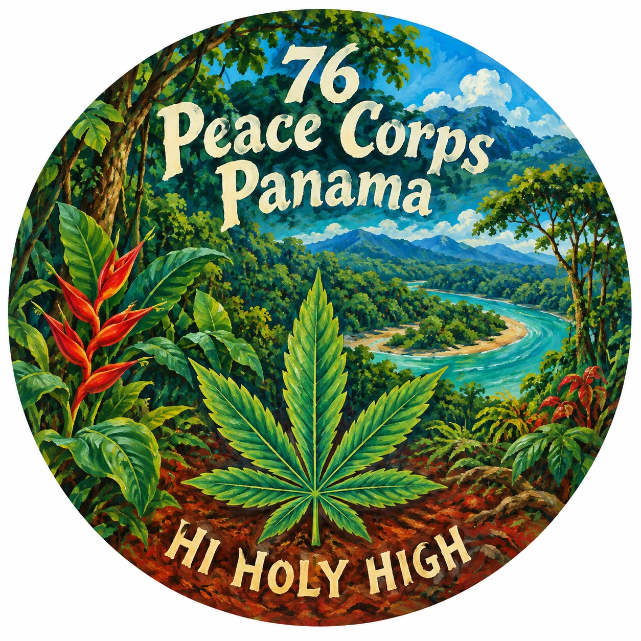 Arte provisional A-R1 · 76 Peace Corps Panama