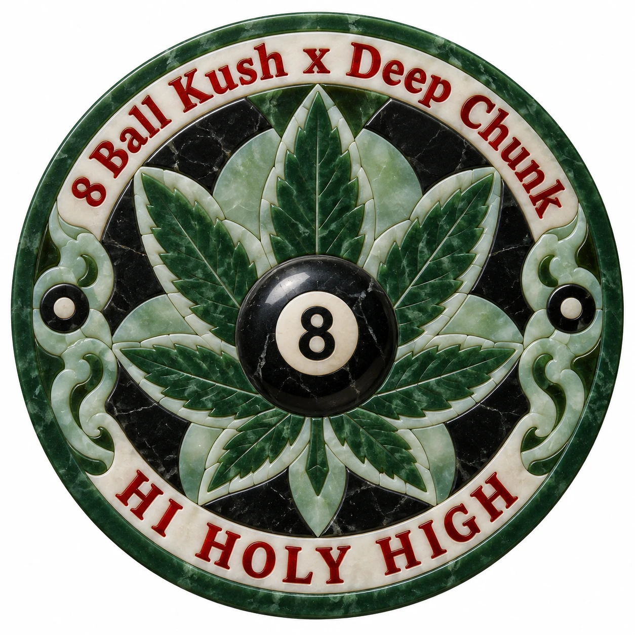 Vorläufiger Entwurf A-R1 · 8 Ball Kush x Deep Chunk