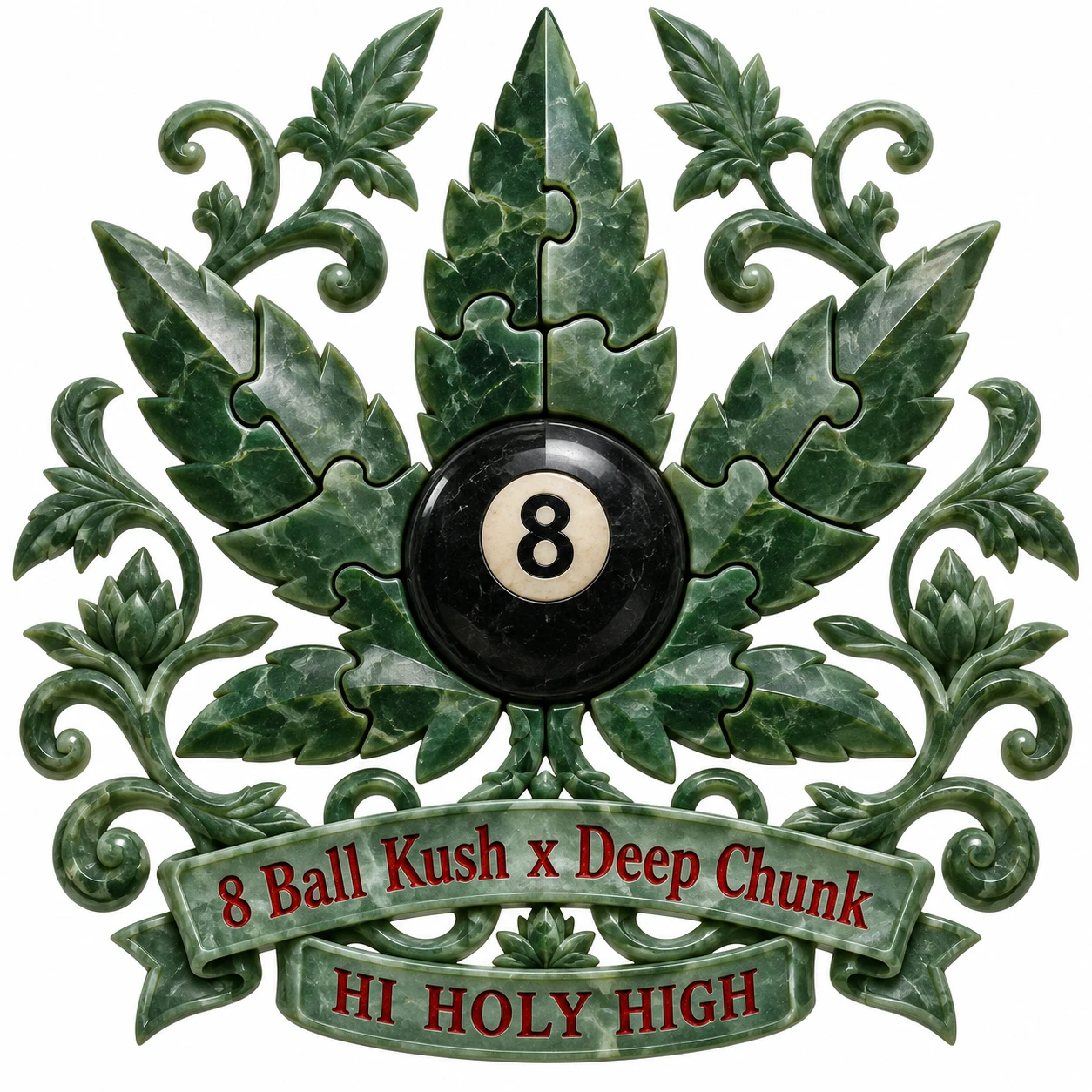Vorläufiger Entwurf A-S1 · 8 Ball Kush x Deep Chunk