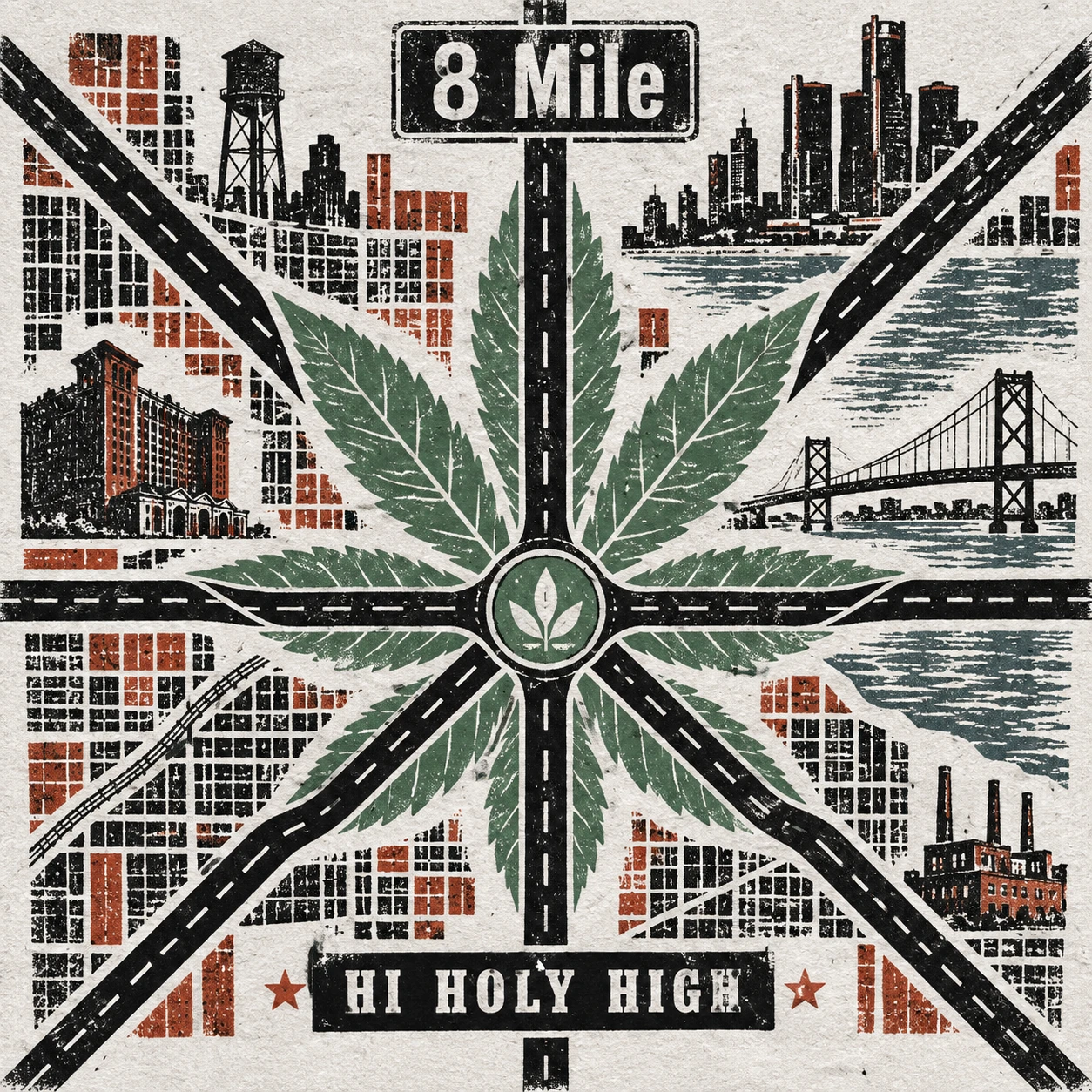 Arte provisional A-S1 · 8 Mile