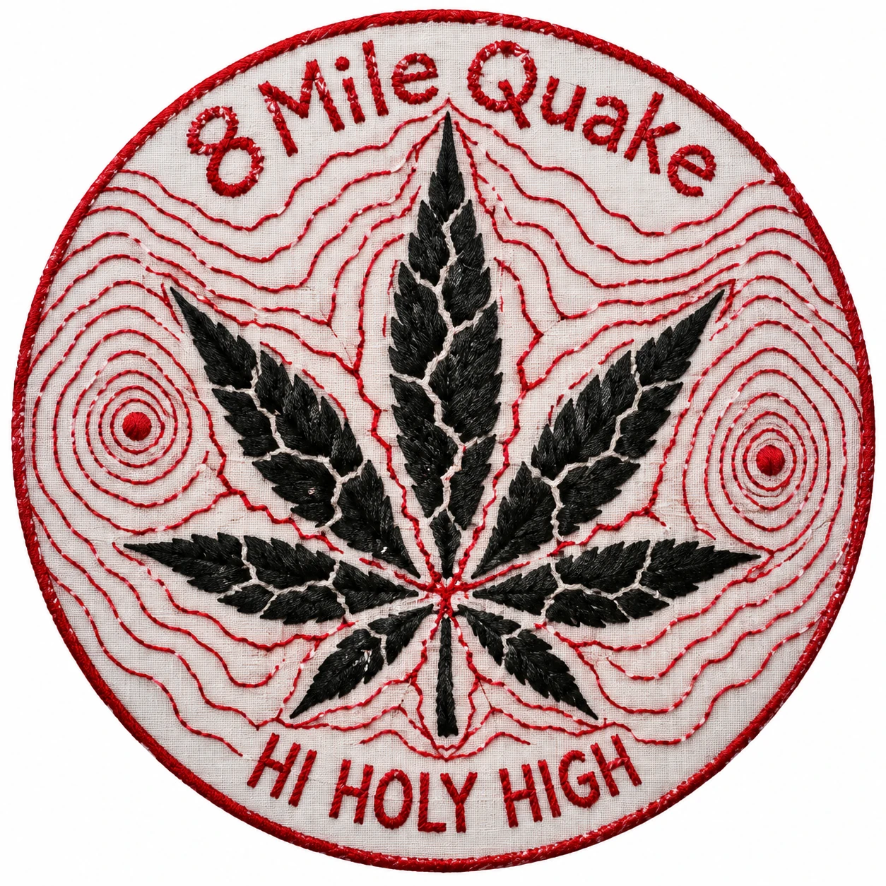 Arte provisional A-R1 · 8 Mile Quake