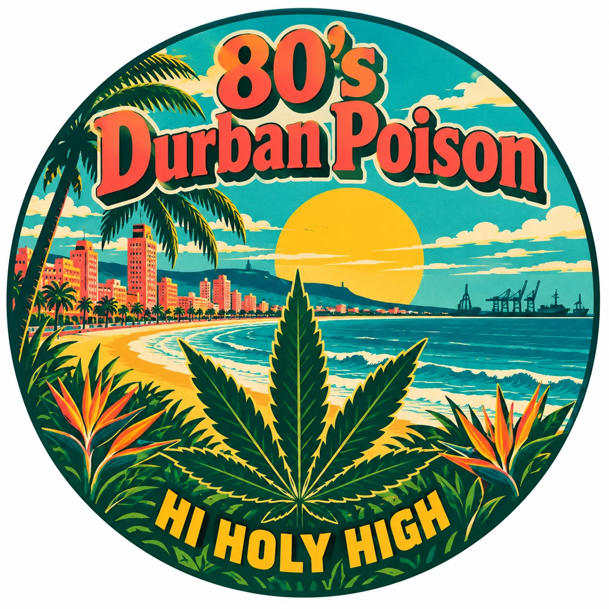 Arte provisional A-R1 · 80's Durban Poison