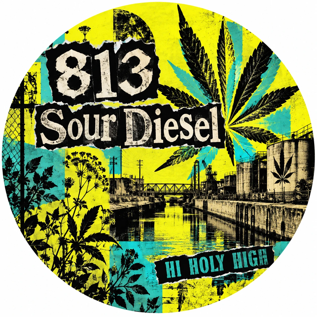 Arte provisional A-R1 · 813 Sour Diesel