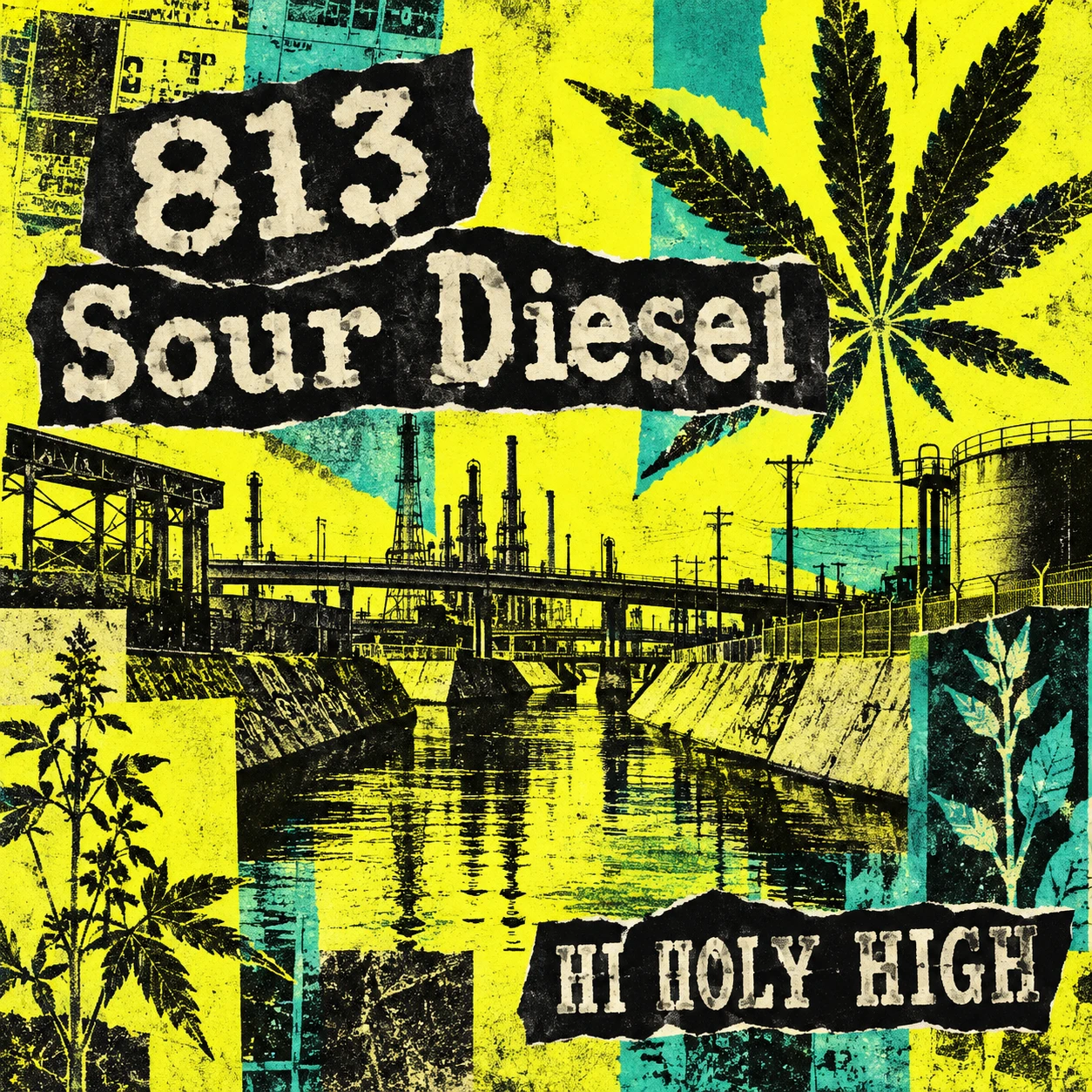 Arte provisional A-S1 · 813 Sour Diesel