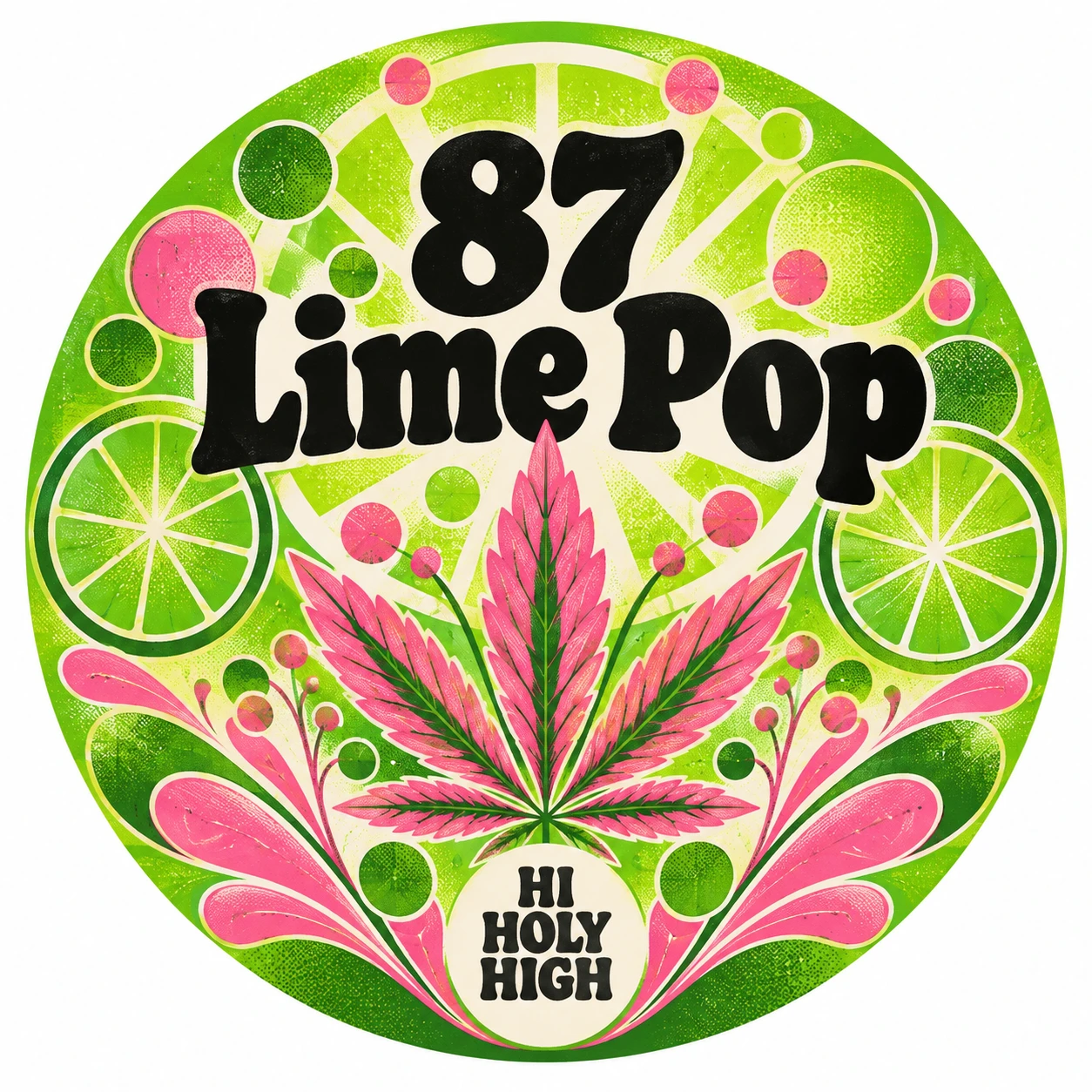 Arte provisional A-R1 · 87 Lime Pop