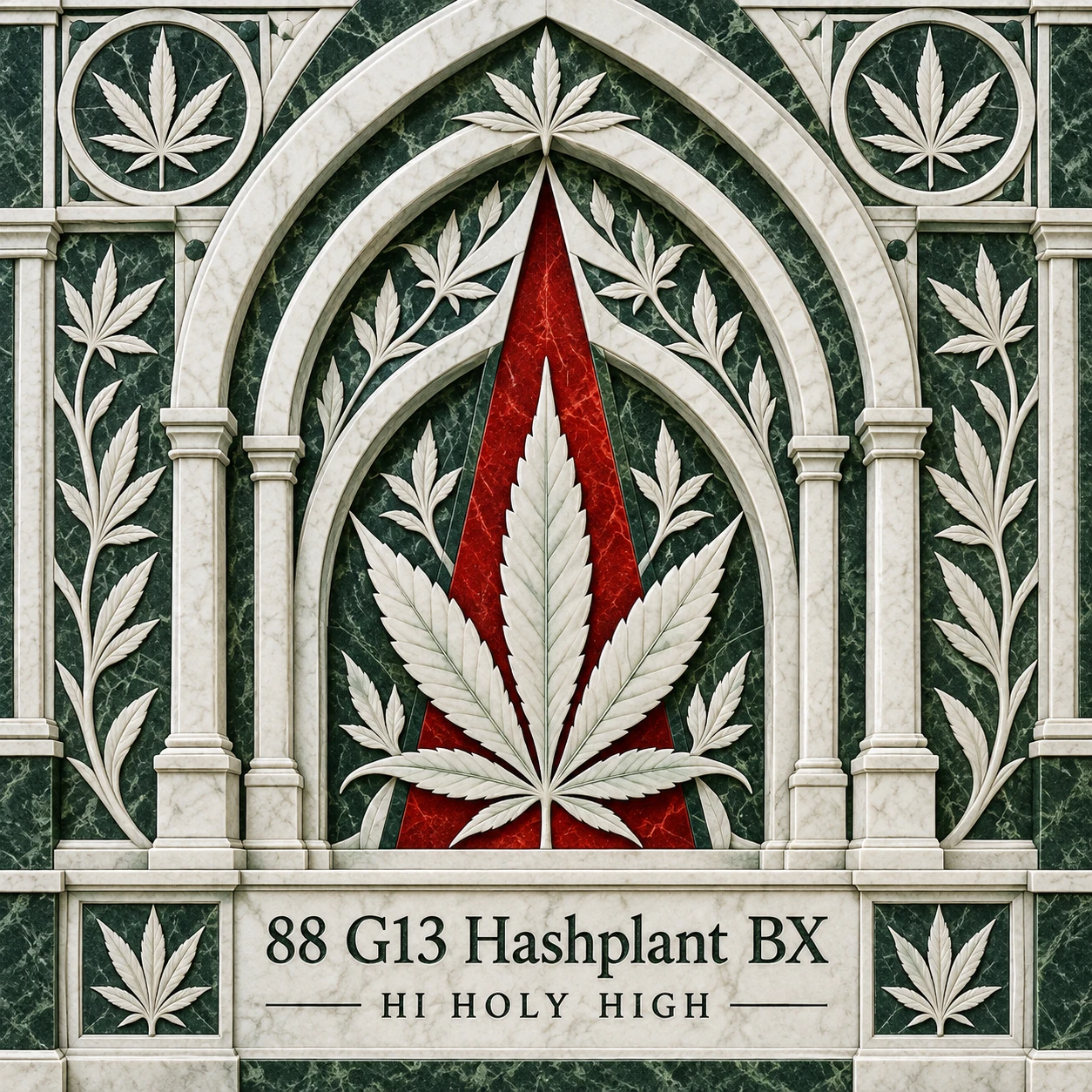 Arte provisional A-S1 · 88 G13 Hashplant BX