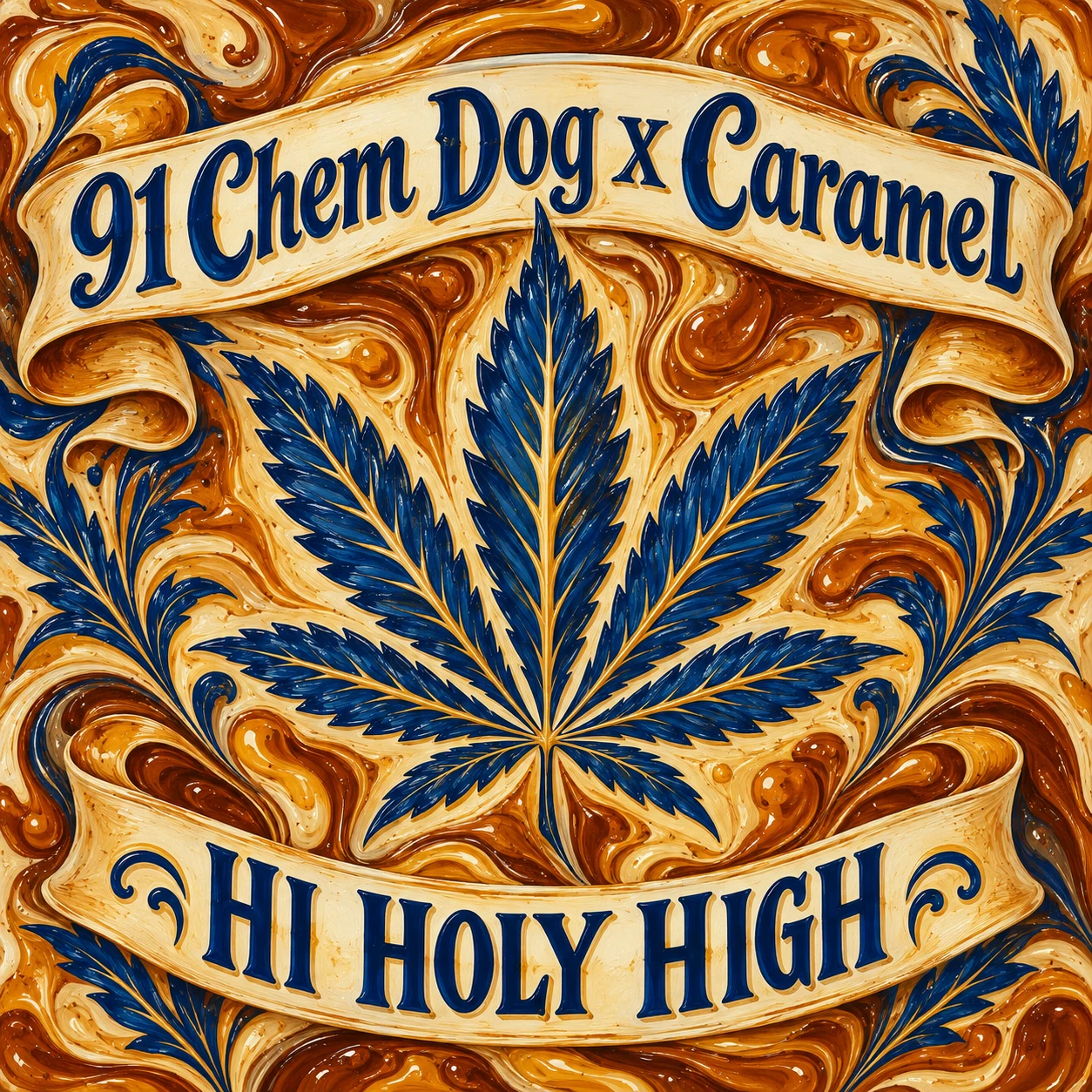 Arte provisional A-S1 · 91 Chem Dog x Caramel