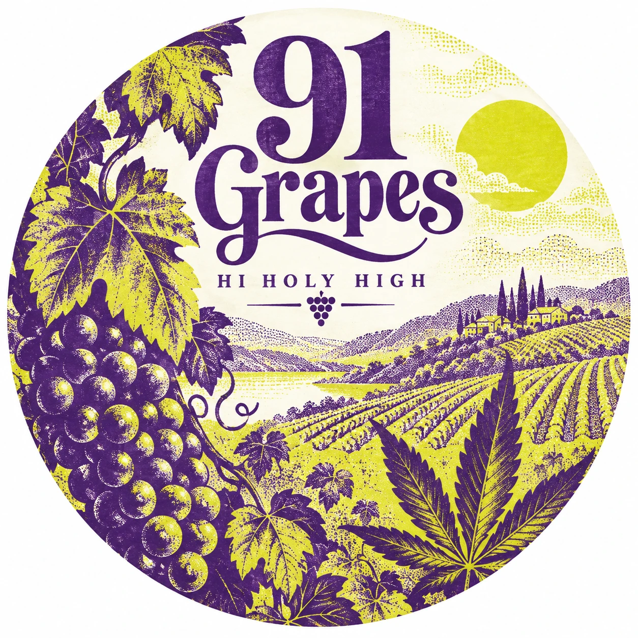 Arte provisional A-R1 · 91 Grapes