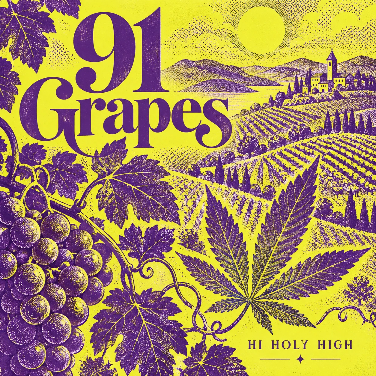 Arte provisional A-S1 · 91 Grapes