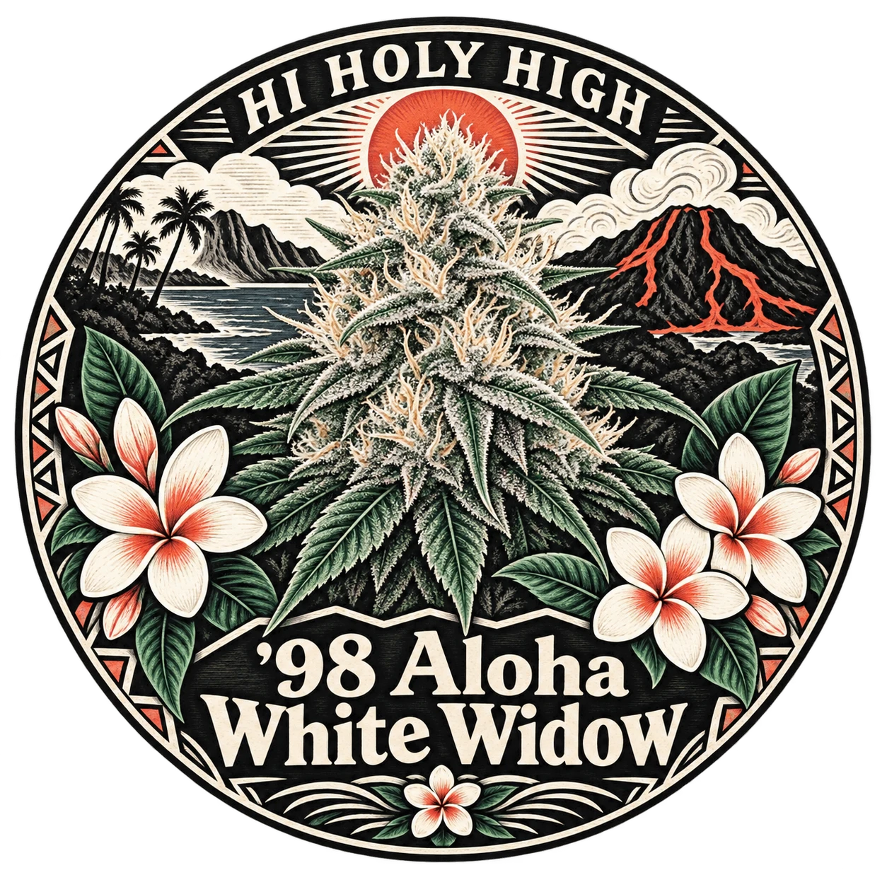 Arte provisional B-R2 · '98 Aloha White Widow