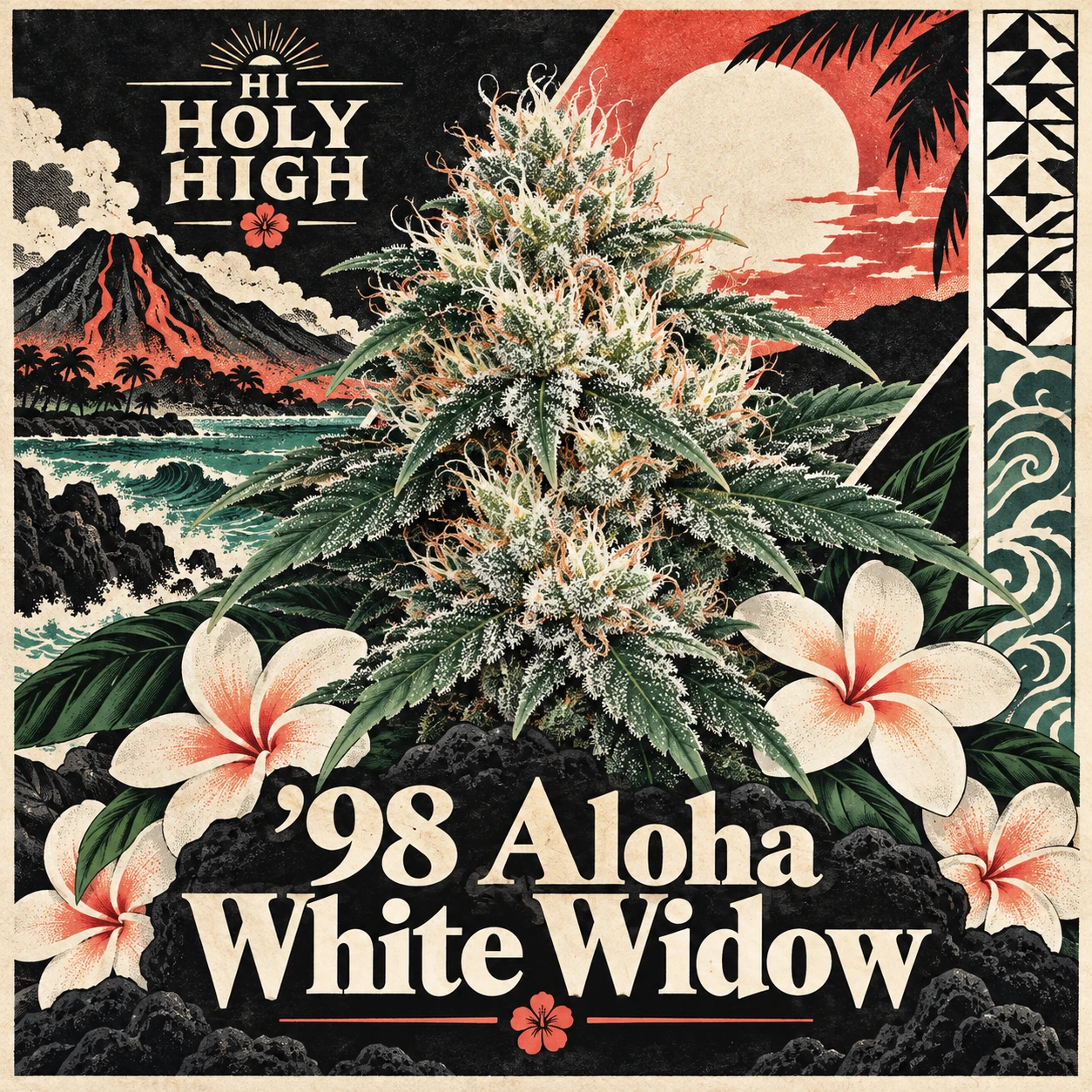 Arte provisional B-S2 · '98 Aloha White Widow