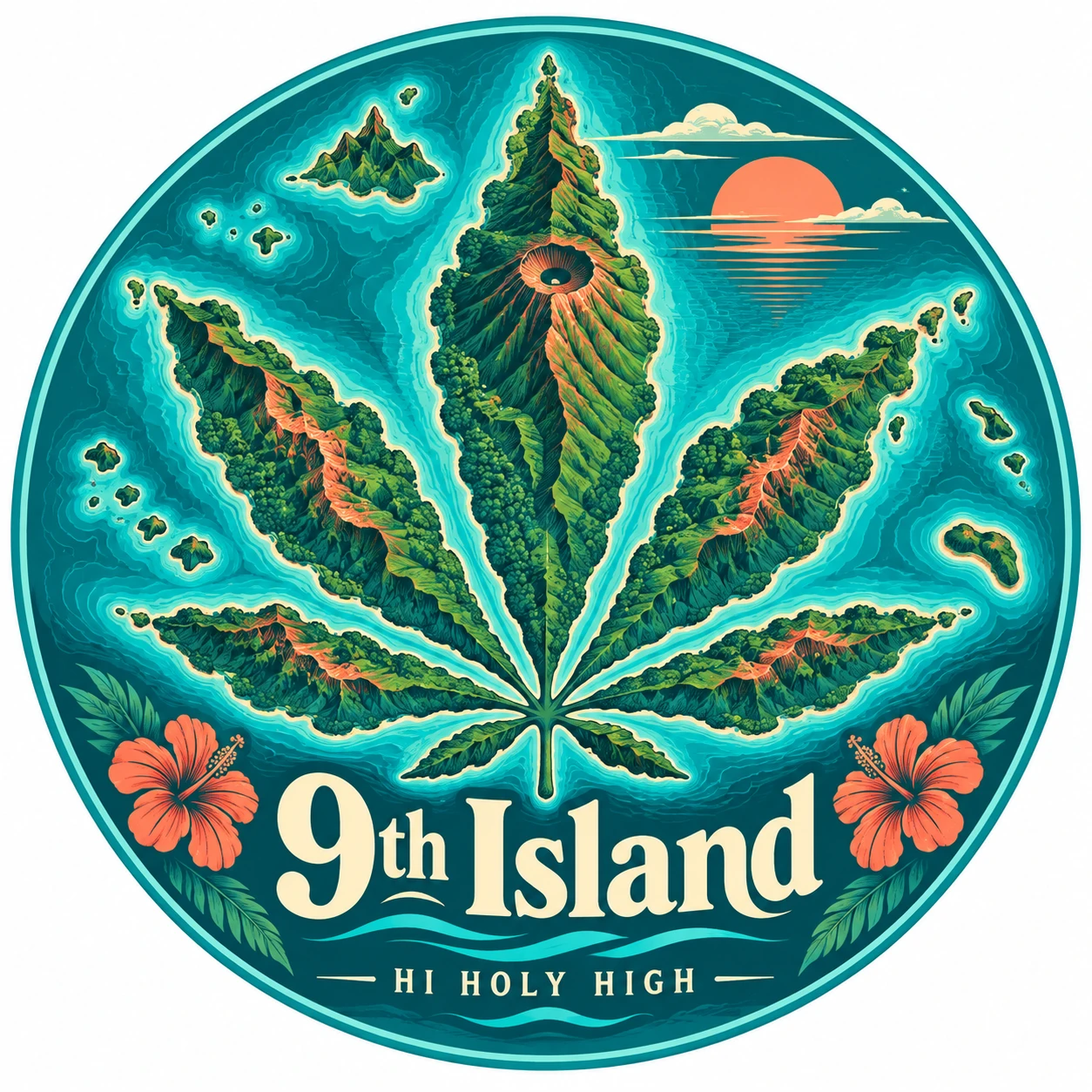 Arte provisional A-R1 · 9th Island