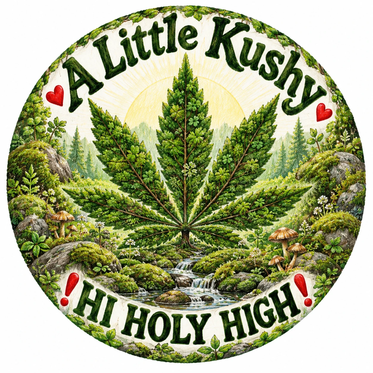 Arte provisional A-R1 · A Little Kushy