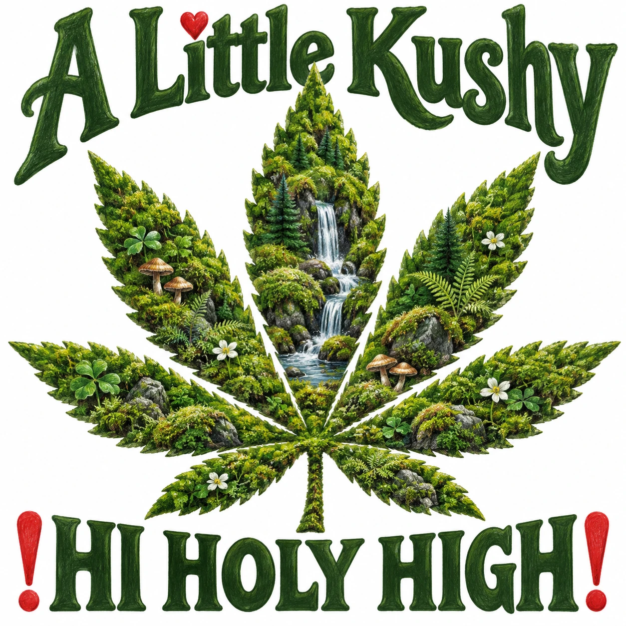 Arte provisional A-S1 · A Little Kushy