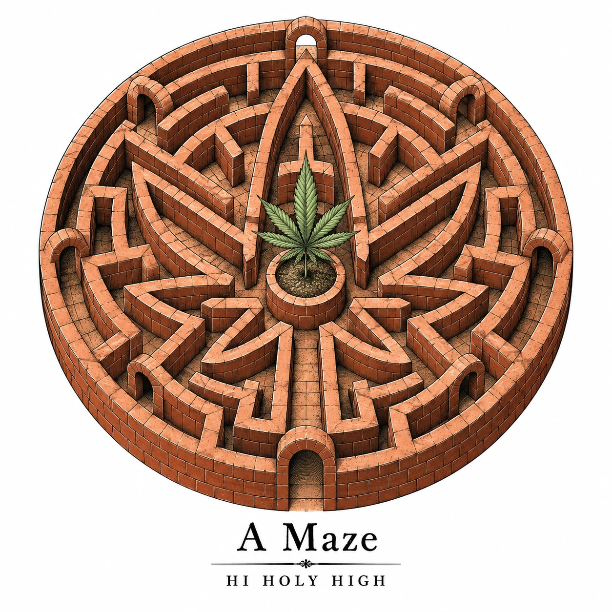 Arte provisional A-R1 · A Maze