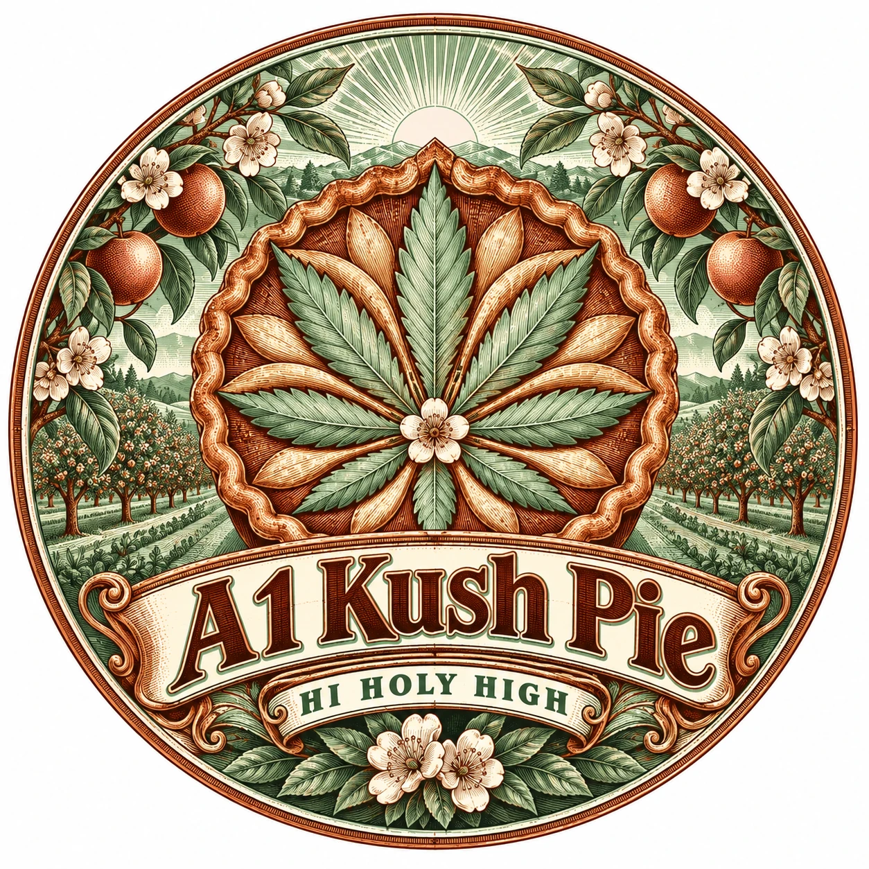 Arte provisional A-R1 · A1 Kush Pie